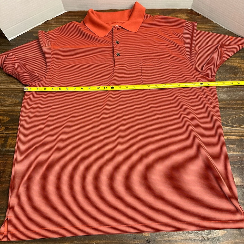 Men's Grand Slam Performance, Short Sleeve, Striped  Polo/Golf Shirt XXL - Picture 6 of 8